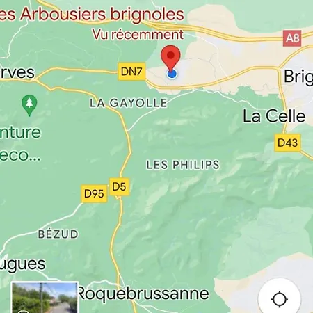 Les Arbousiers Ravissante Suite Independante Avec Piscine & Jacuzzi Brignoles Exterior photo