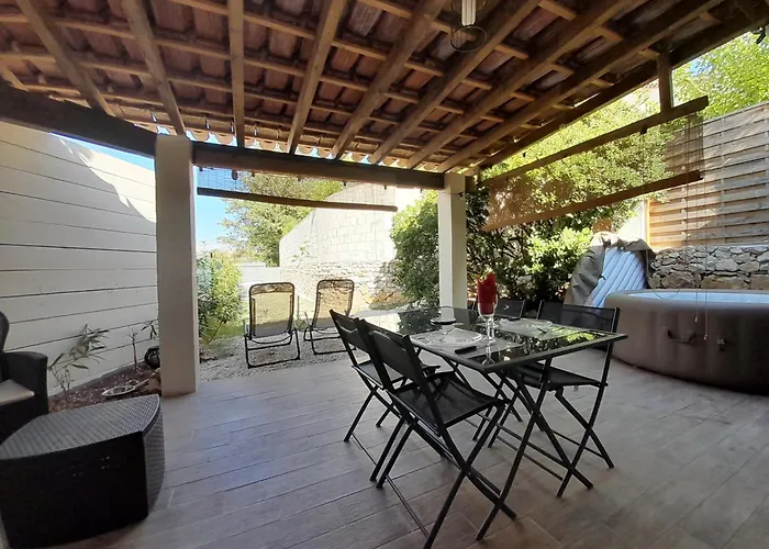 Les Arbousiers Ravissante Suite Independante Avec Piscine & Jacuzzi