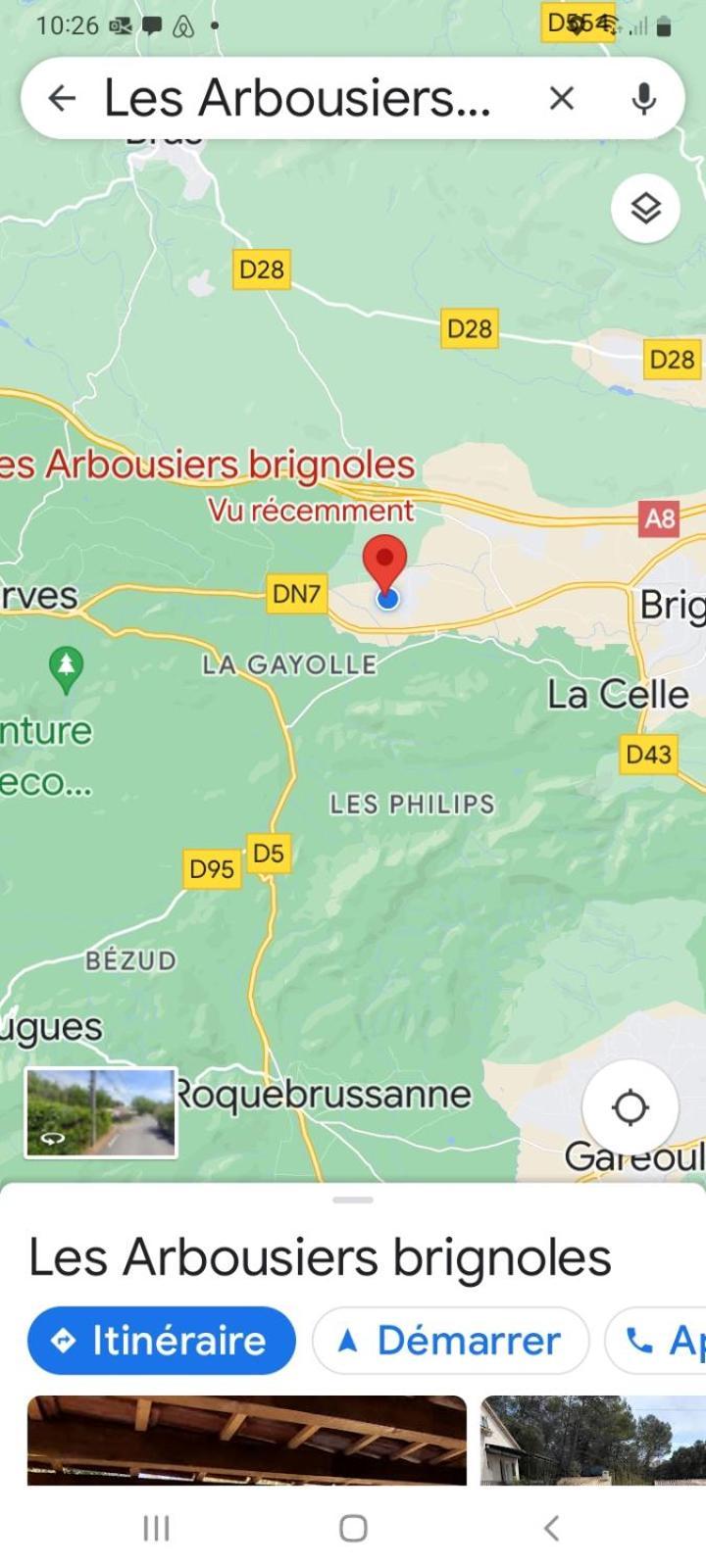 Holiday home Les Arbousiers Ravissante Independante Avec Piscine & Jacuzzi Brignoles